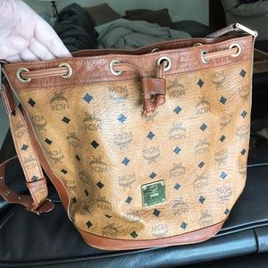 MCM bucket bag